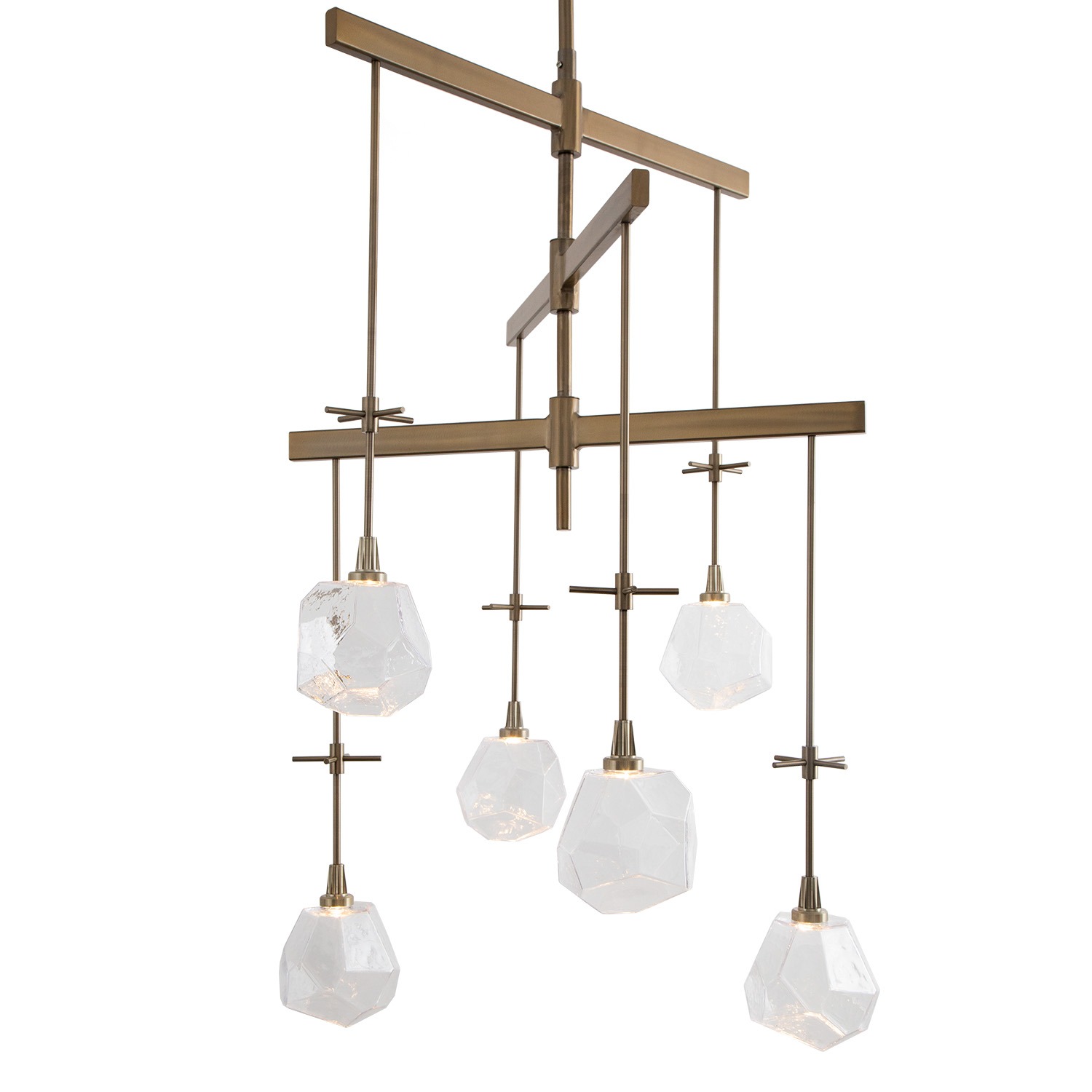 Custom Modular Gem Chandelier