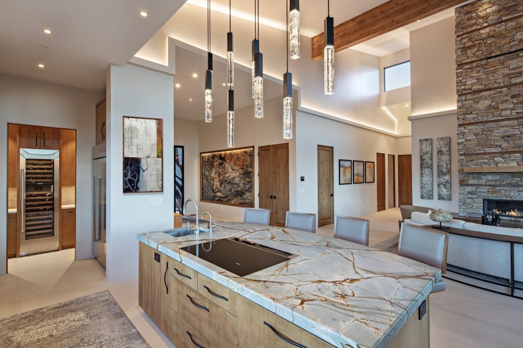 Axis Linear Pendant Chandelier | Stephanie Larsen Design