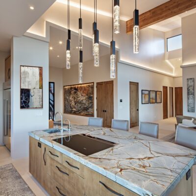 Axis Linear Pendant Chandelier | Stephanie Larsen Design