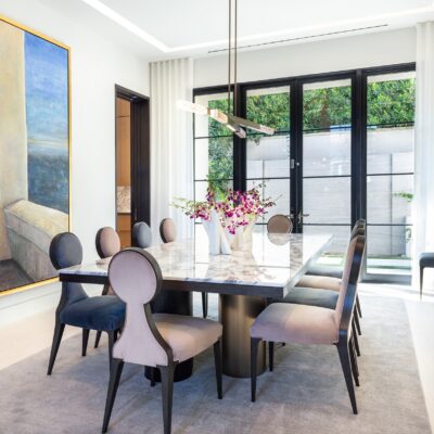 Axis Pivot Linear Chandelier | Xander Noori Design, Hamid Arabani Photography