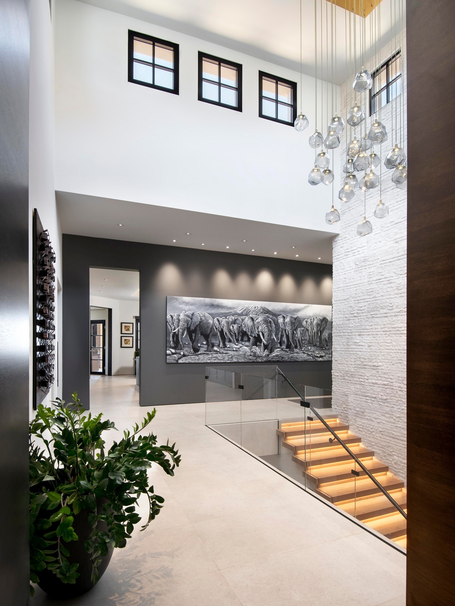 Gem Square Pendant Chandelier | Vivax Interiors