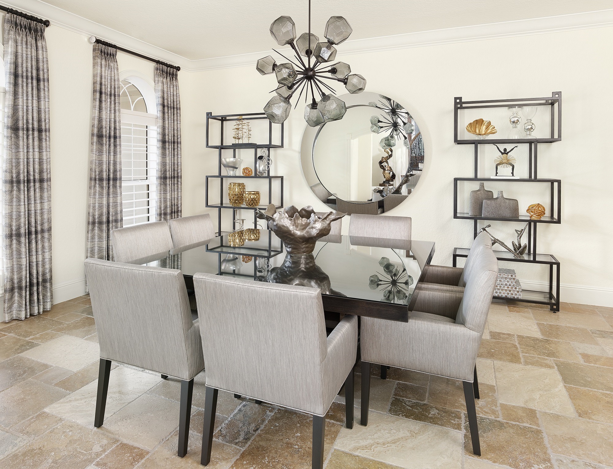 Gem Starburst Chandelier | Annie Santulli Designs