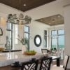 Gem Ring Chandelier | Freestyle Interiors, Lori Hamilton Photography