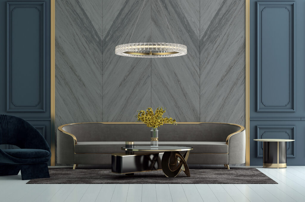 Asscher Ring Chandelier