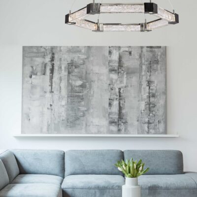Axis Hexagonal Ring Chandelier