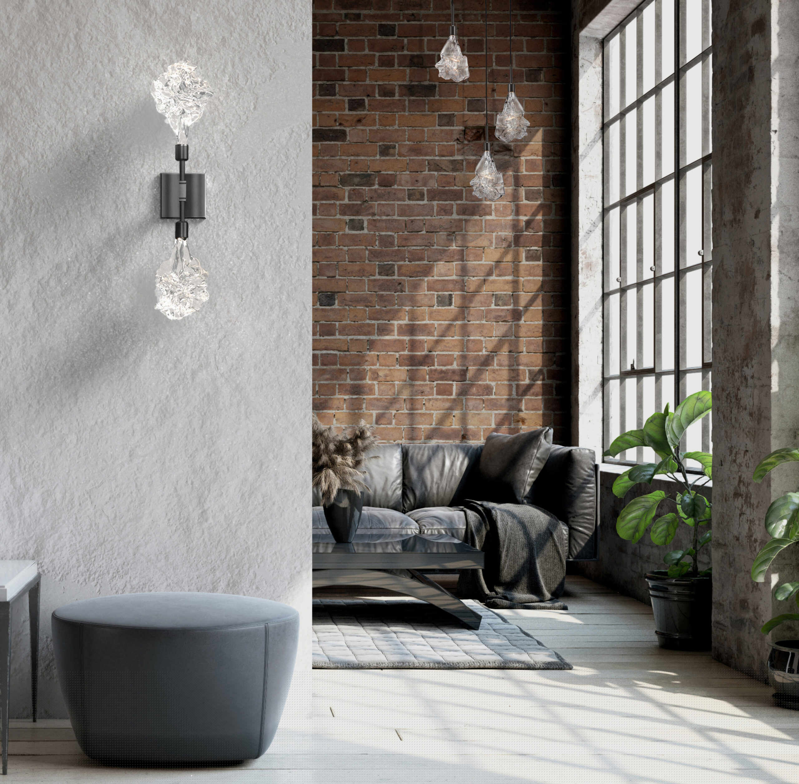 Blossom Double Sconce