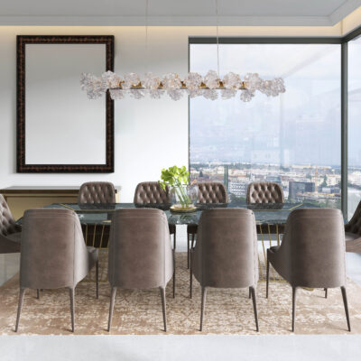 Blossom Linear Chandelier | Czar Interiors