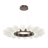 CHB0071-39-FB-WL-LL-Hammerton-Studio-Fiori-39-inch-radial-ring-chandelier-with-flat-bronze-finish-and-opal-white-glass-shades-and-LED-lamping