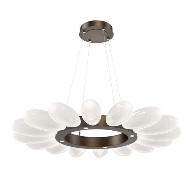 CHB0071-39-FB-WL-LL-Hammerton-Studio-Fiori-39-inch-radial-ring-chandelier-with-flat-bronze-finish-and-opal-white-glass-shades-and-LED-lamping