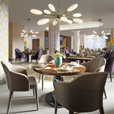 Fiori Oval Starburst Chandelier