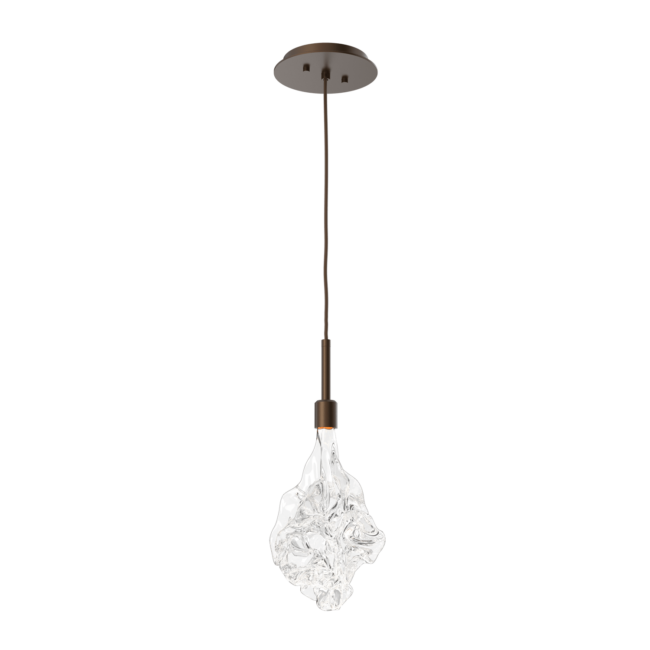 LAB0059-01-FB-Hammerton-Studio-Blossom-pendant-light-with-flat-bronze-finish-and-clear-handblown-crystal-glass-shades-and-LED-lamping