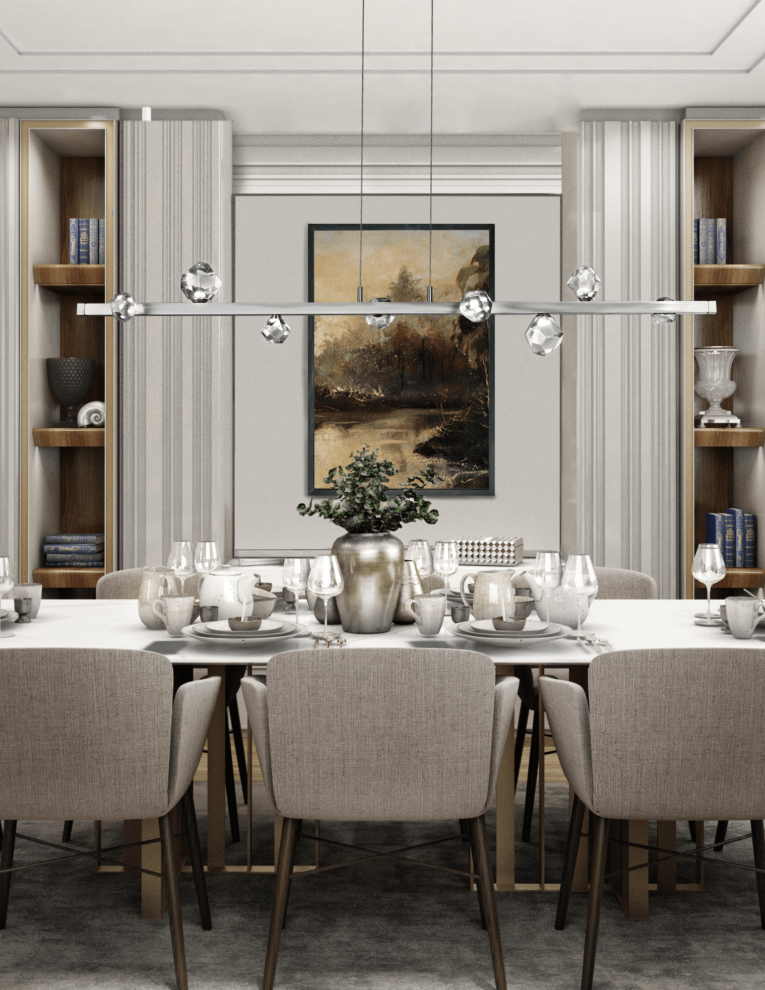 Stella Linear Chandelier