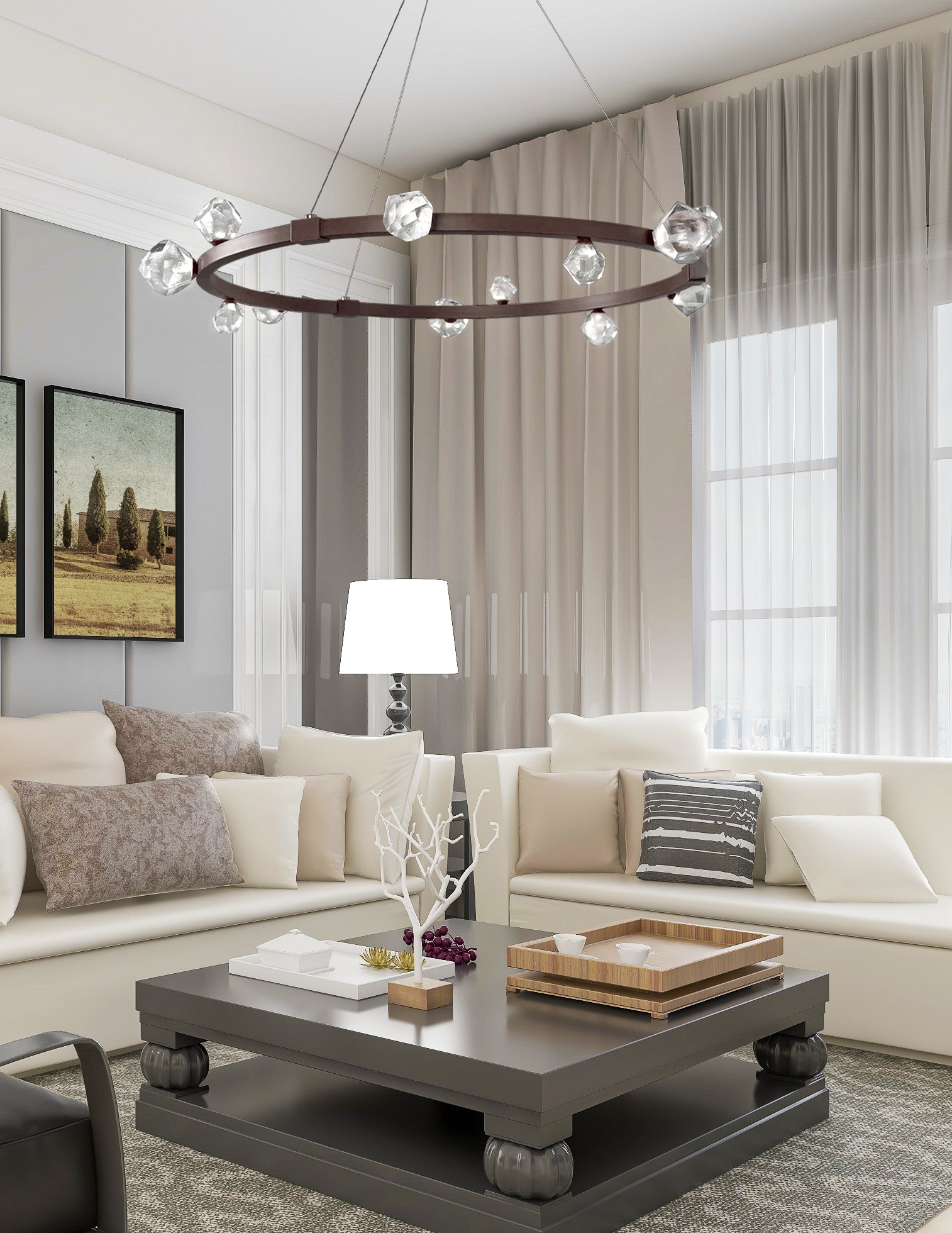 Stella Ring Chandelier