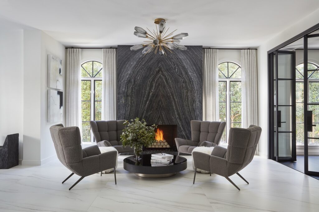 Aalto Oval Starburst Chandelier | Wolf Design Group, Brantley Photography