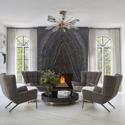 Aalto Oval Starburst Chandelier | Wolf Design Group, Brantley Photography