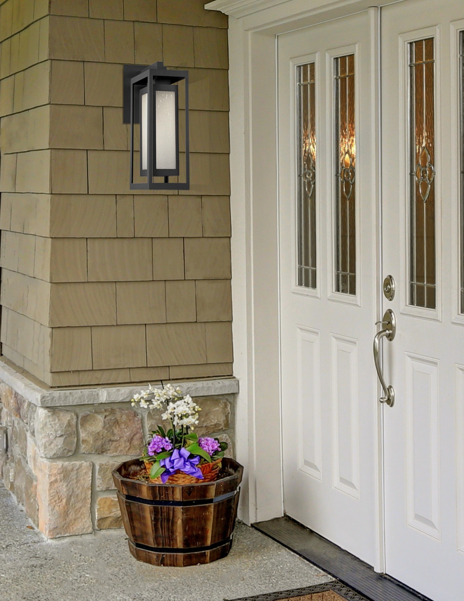 Double Box Outdoor Lantern