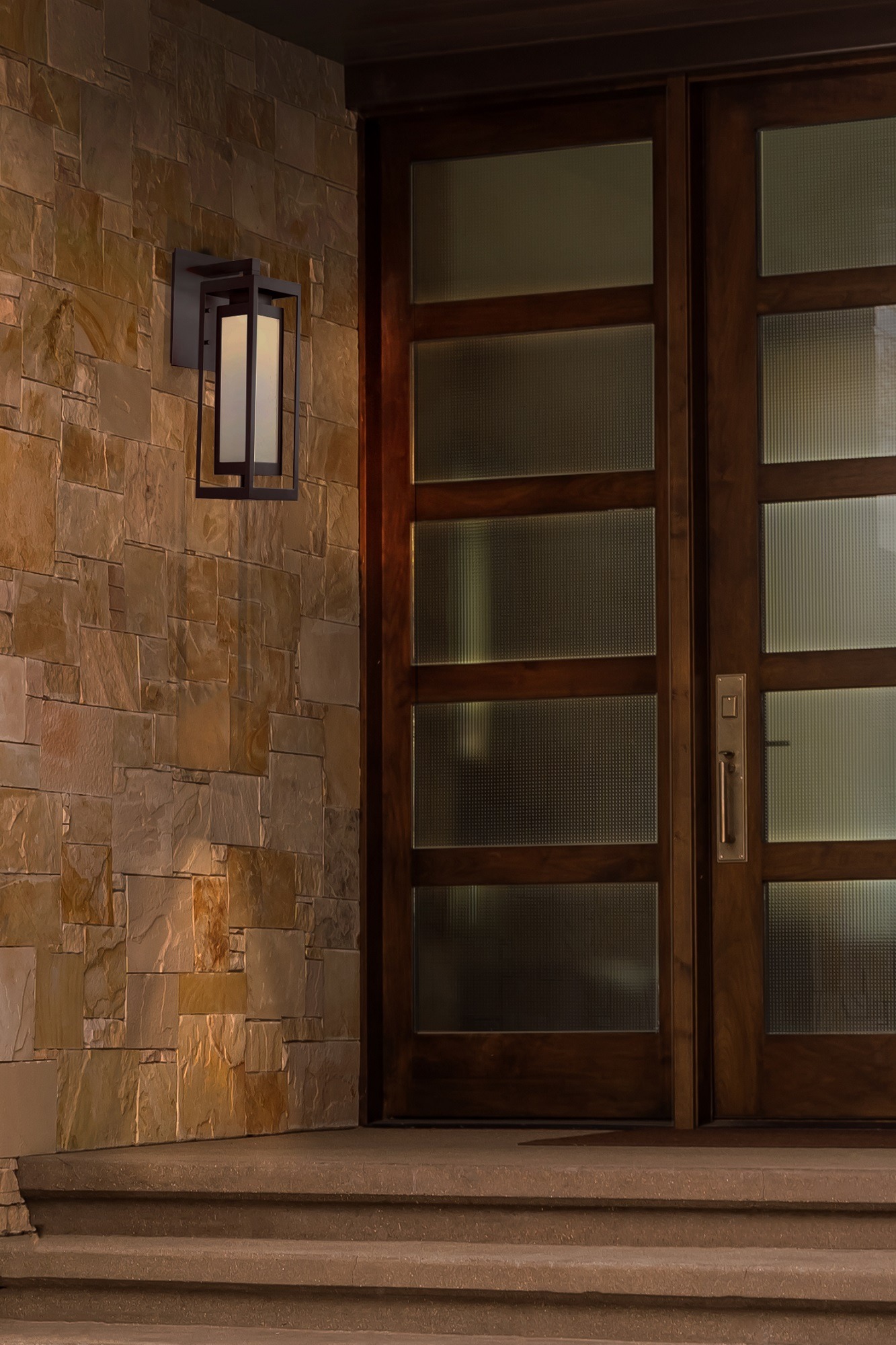 Double Box Outdoor Lantern