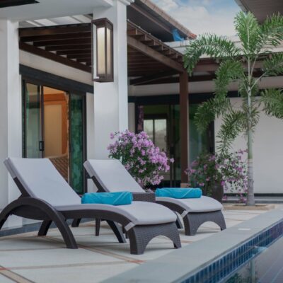 Double Box Outdoor Sconce