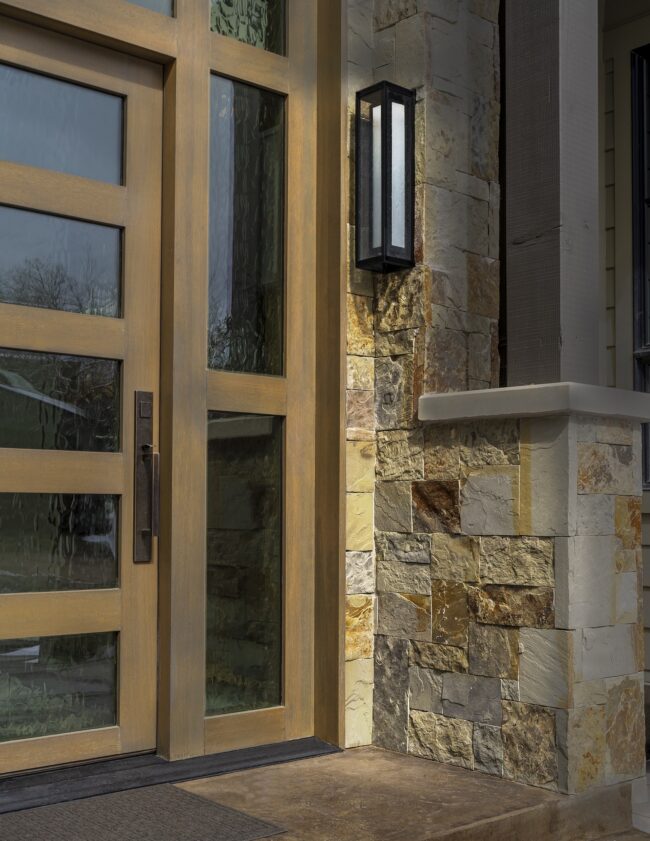 Double Box Outdoor Sconce