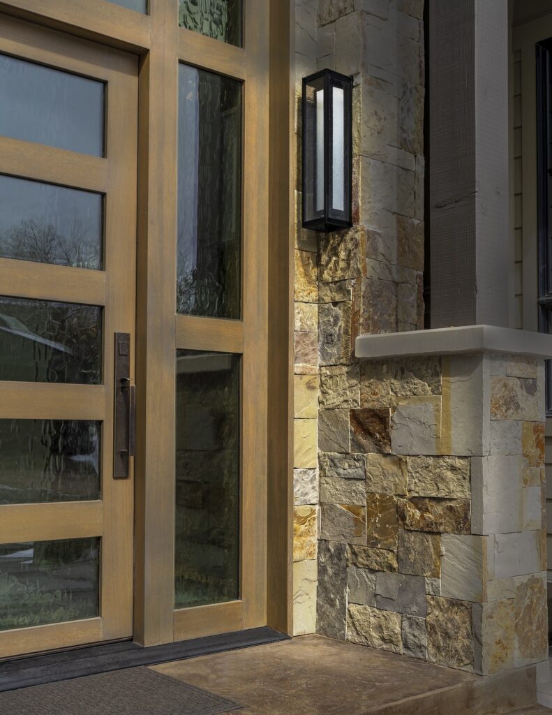 Double Box Outdoor Sconce