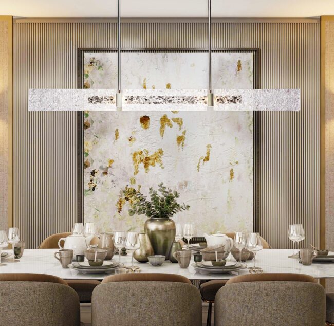Glacier Linear Chandelier