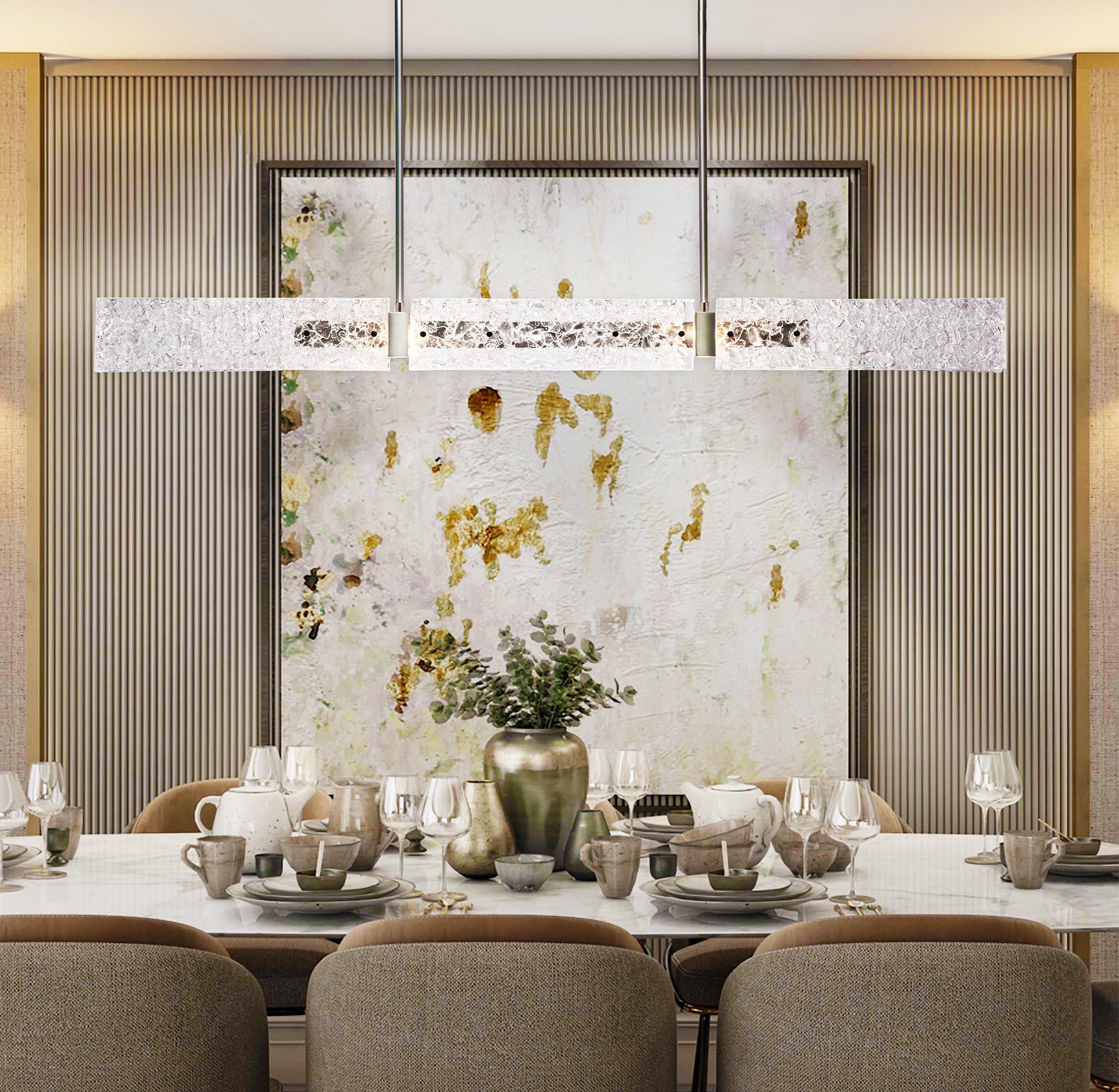 Glacier Linear Chandelier