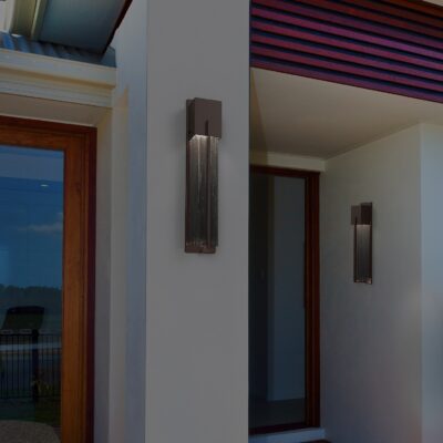 Square Outdoor Cover Sconce