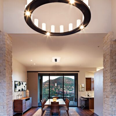Carlyle Corona Ring Chandelier | Stephanie Larsen Designs