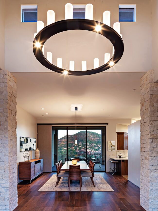 Carlyle Corona Ring Chandelier | Stephanie Larsen Designs