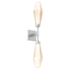 IDB0049-02-CS-RA-Hammerton-Studio-Aalto-double-wall-sconce-with-classic-silver-finish-and-optic-ribbed-amber-glass-shades-and-LED-lamping