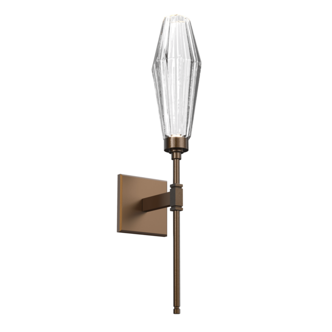 IDB0049-07-FB-RC-Hammerton-Studio-Aalto-wall-sconce-with-flat-bronze-finish-and-optic-ribbed-clear-glass-shades-and-LED-lamping