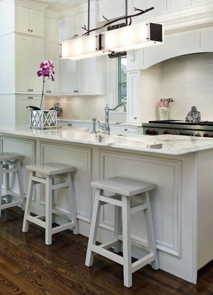 Ironwood w/LED Linear Chandelier