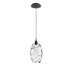 LAB0035-01-MB-OC-Hammerton-Studio-Optic-Blown-Glass-Elisse-pendant-light-with-matte-black-finish-and-optic-clear-blown-glass-shades-and-incandescent-lamping