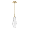 LAB0049-19-GB-RC-Hammerton-Studio-Aalto-19-inch-pendant-light-with-gilded-brass-finish-and-optic-ribbed-clear-glass-shades-and-LED-lamping