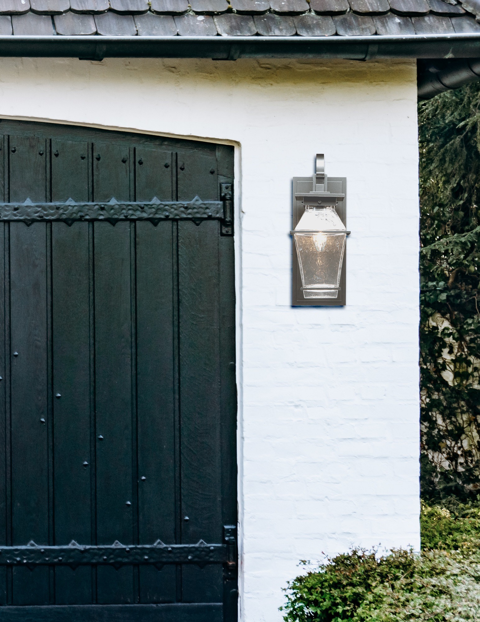 Landmark Outdoor Sconce with Shepherd's Hook