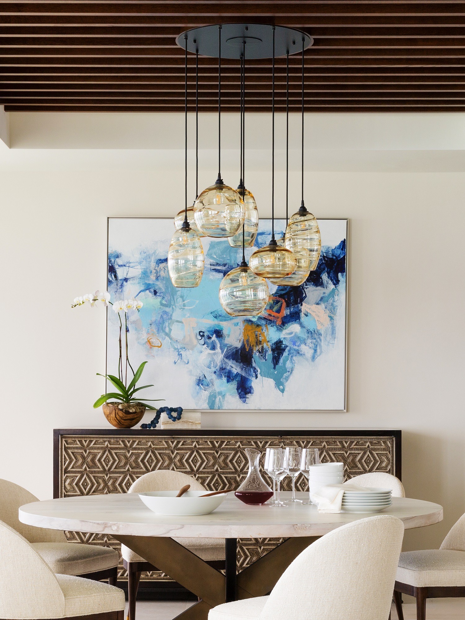 Misto Round Pendant Chandelier | Ficarra Design, SPM Photography
