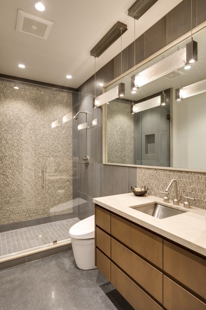 Parallel Straight Linear Chandelier | Aspen Leaf Interiors