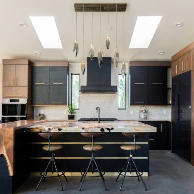 Rock Crystal Linear Pendant Chandelier | Forte Design Studio