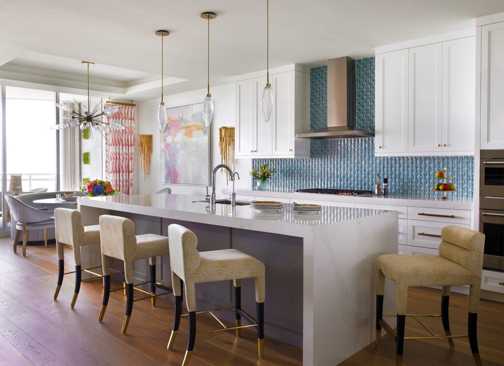 Rock Crystal Oval Starburst Chandelier | Renee Gaddis Sklar