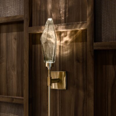 Rock Crystal Belvedere Sconce | SEED Design, Pavel Bendov Photography