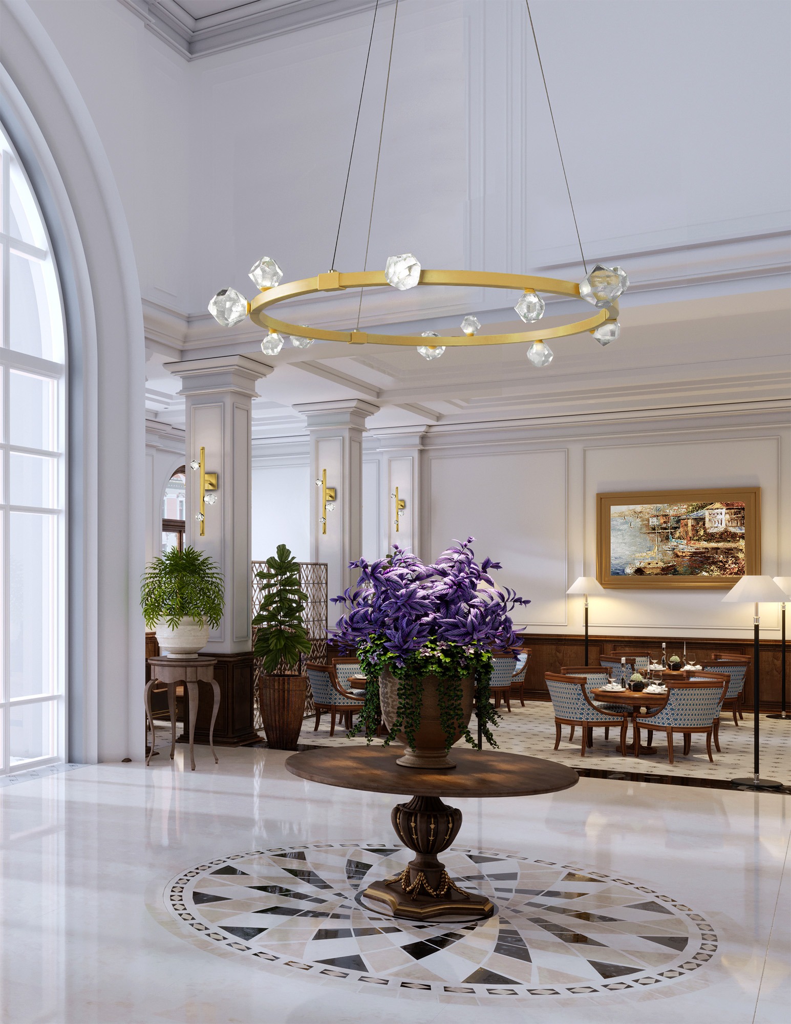 Stella Ring Chandelier