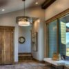 Tempest Drum Chandelier with Linen Shade