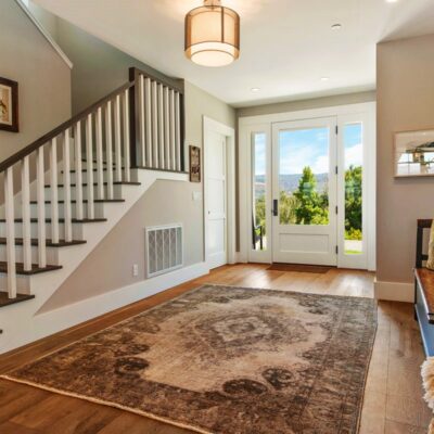 Uptown Mesh Semi-Flush Mount Drum Light | LMK Interiors