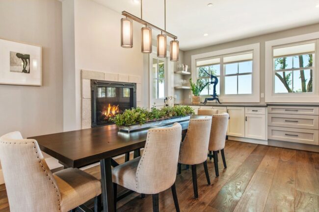 Uptown Mesh Linear Chandelier | LMK Interiors