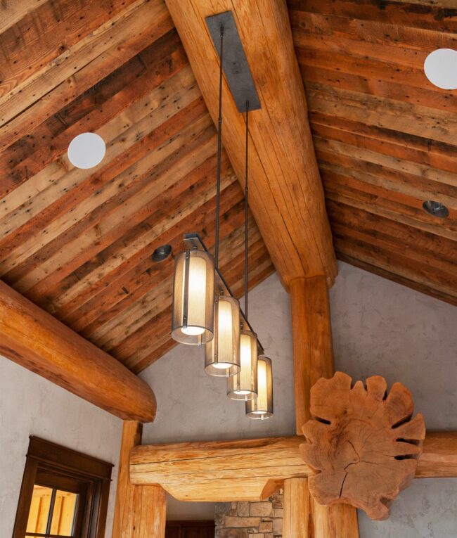 Uptown Mesh Linear Chandelier