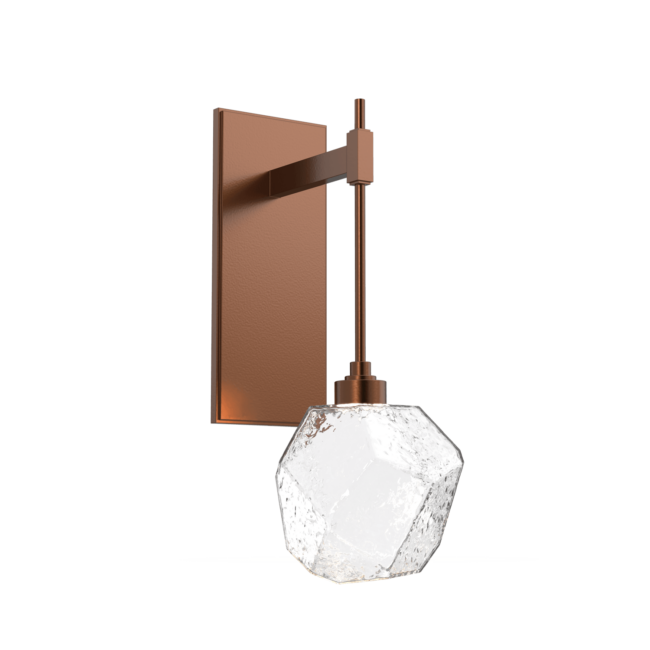 IDB0039-18-BB-C-Hammerton-Studio-Gem-tempo-wall-sconce-with-burnished-bronze-finish-and-clear-blown-glass-shades-and-LED-lamping