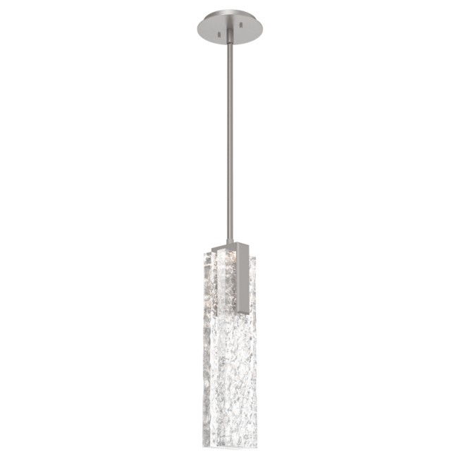 LAB0061-17-BS-GC-Hammerton-Studio-Glacier-pendant-light-with-metallic-beige-silver-finish-and-clear-blown-glass-with-geo-clear-cast-glass-diffusers-and-LED-lamping