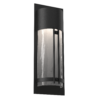ODB0054-19-TB-FG-Hammerton-Studio-19-inch-outdoor-sconce-with-half-round-frosted-granite-glass-cover-with-textured-black-finish-and-LED-lamping