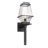 ODB0077-03-TB-C-Hammerton-Studio-Landmark-24-inch-outdoor-torch-sconce-with-textured-black-finish-and-clear-blown-glass-shades-and-incandescent-lamping