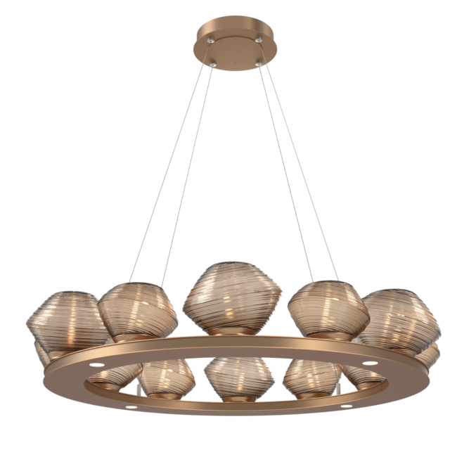 CHB0089-0C-NB-B-Hammerton-Studio-Mesa-36-inch-ring-chandelier-with-novel-brass-finish-and-bronze-blown-glass-shades-and-LED-lamping